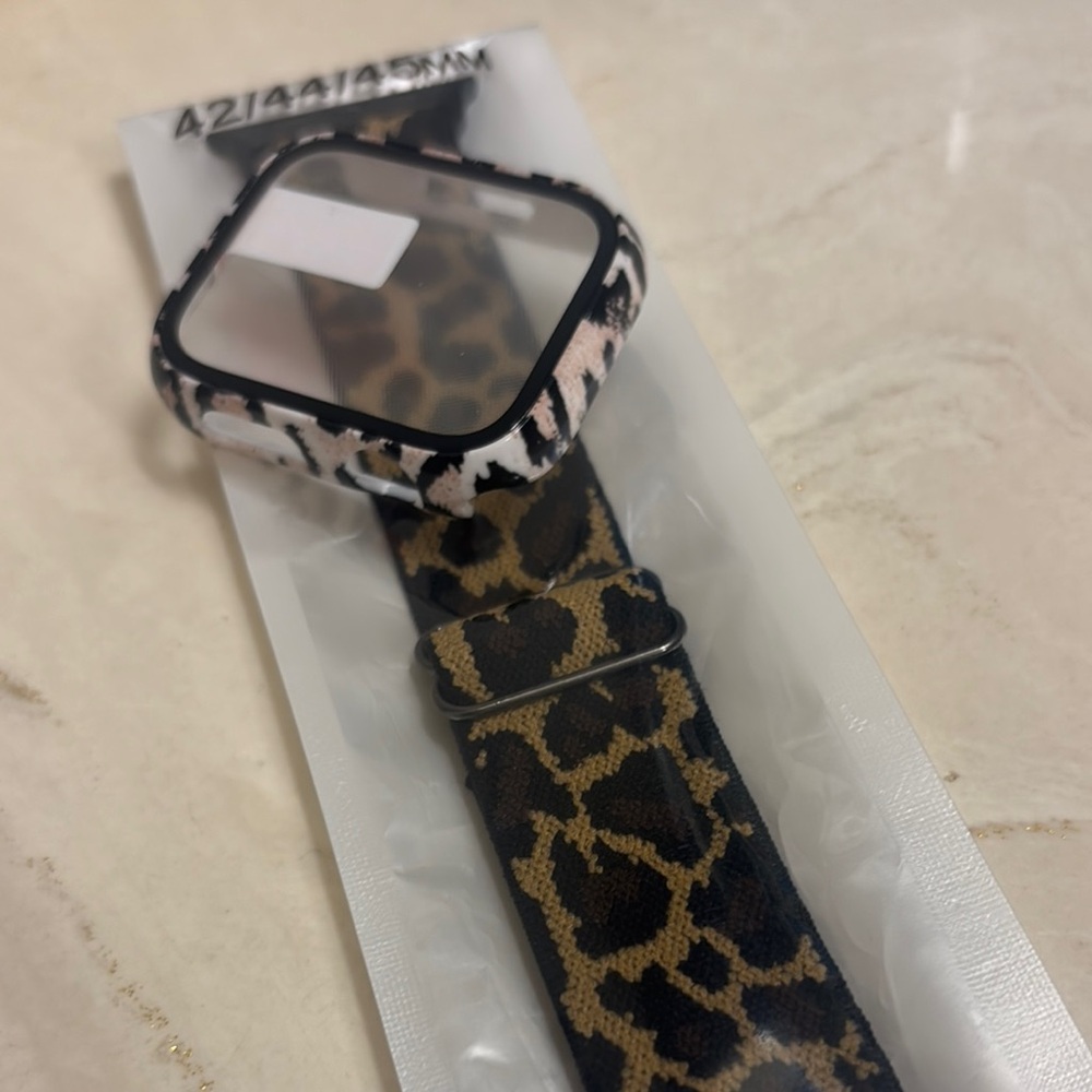 Leopard Print Watch Band for 42/44/45mm